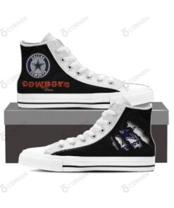 Dallas Cowboys High Top Canvas