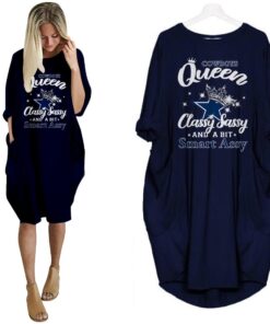 Dallas Cowboys Pocket T-shirt Dress (2D)