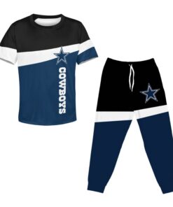 Dallas Cowboys Short Sleeve Pajama Set