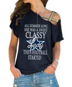 Dallas Cowboys One Shoulder Shirt