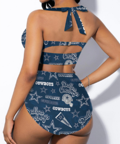 Dallas Cowboys Two-pieces Swimsuit Set